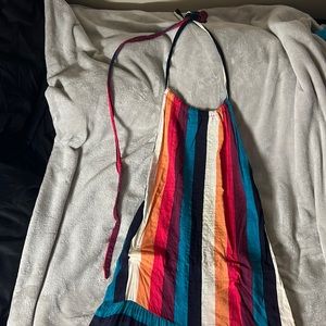 Medium,multicolored dress from fashion nova.